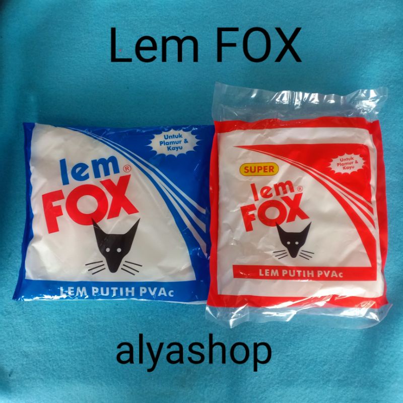 LEM FOX REFILL 350 Gram LEM PUTIH PVAc SUPER