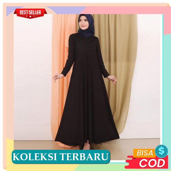 Baju Gamis Wanita Premium Terbaru 2022 Untuk Lebaran Modis Katun Import Terlaris I4O6 Big Size Berku