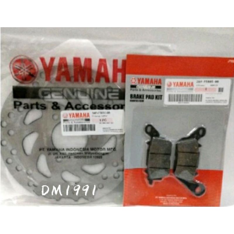 paket piringan mio j + kampas rem depan