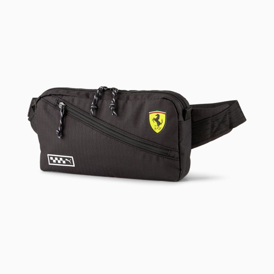 Tas Puma Ferrari SPTWR Waist Bag Puma Black 078089 02