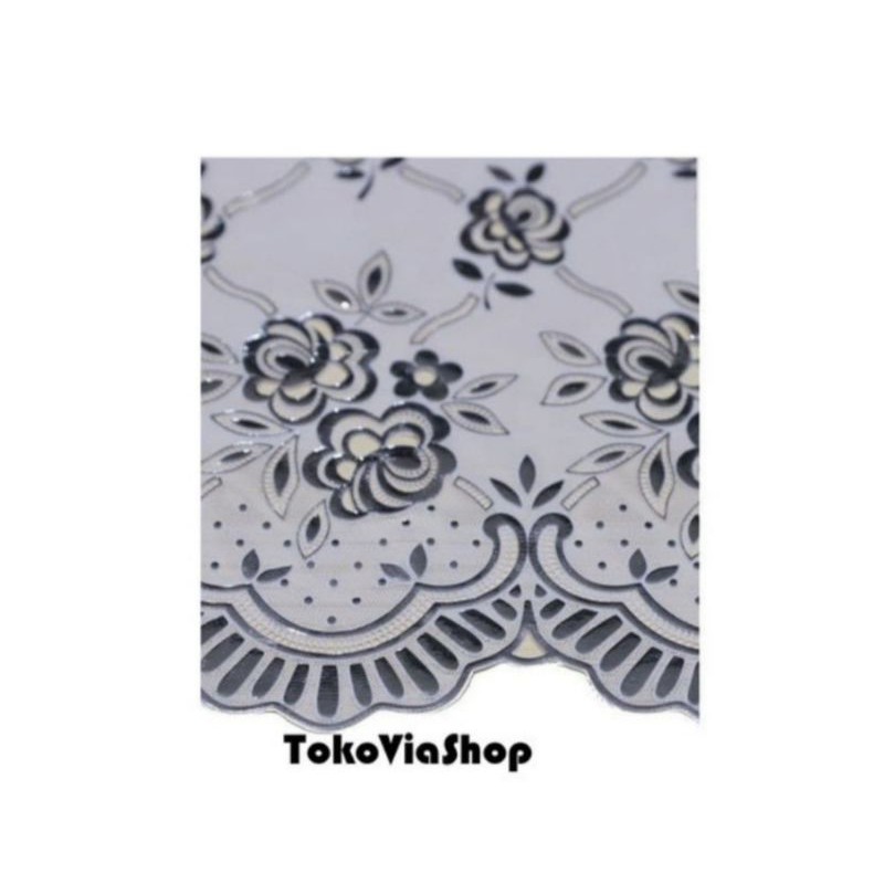 Taplak Meja Tamu Motif / Anti Air 60 x 120 cm