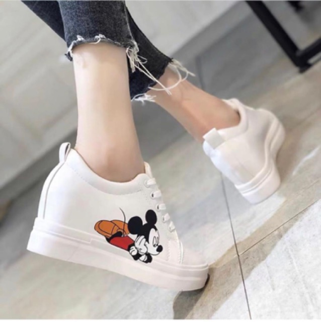 Wedges wanita M836 import realpict