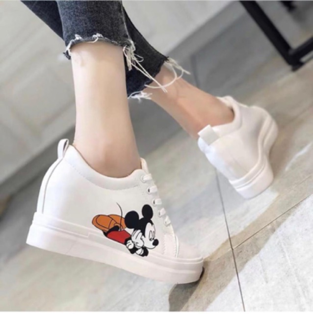 Wedges wanita M836 import realpict