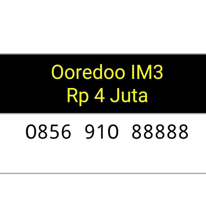 nomor cantik, indosat im3(0856 910 88888)terupdate, panca ekor