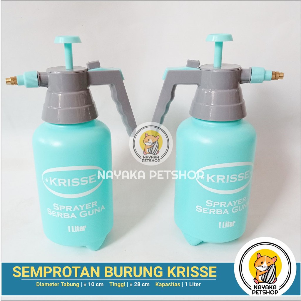 Semprotan Burung Sprayer Air Tanaman Krisse 1 Liter