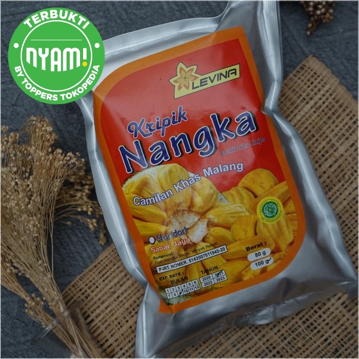 

NEW Keripik Nangka standart 100 gram kripik buah Malang