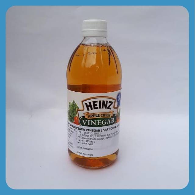 Cuka Apel Heinz Apple Cider Vinegar 473ml Halal Shopee Indonesia