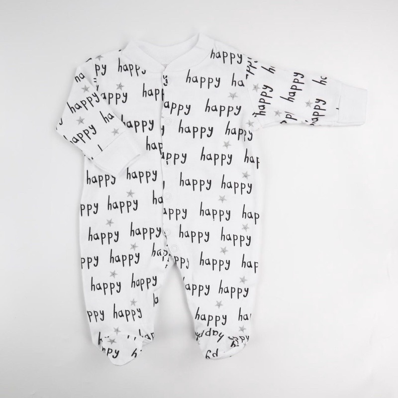 BABY K2 - BABY SLEEPSUIT MOTIF GOODDAY MEREK LITTLE DUCK 1 PACK ISI 3 PCS KODE 00023