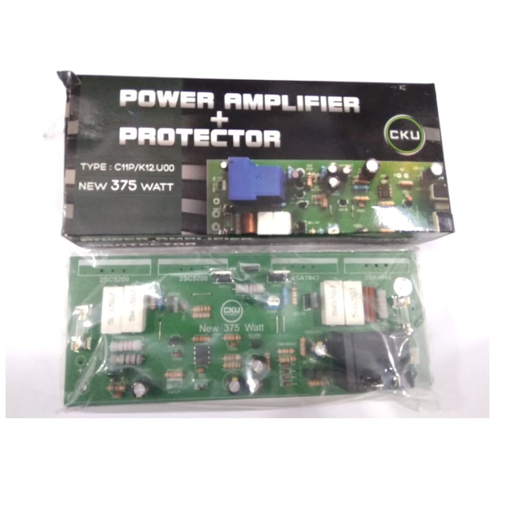 KIT POWER AMP CKU NEW 375 + PROTECTOR
