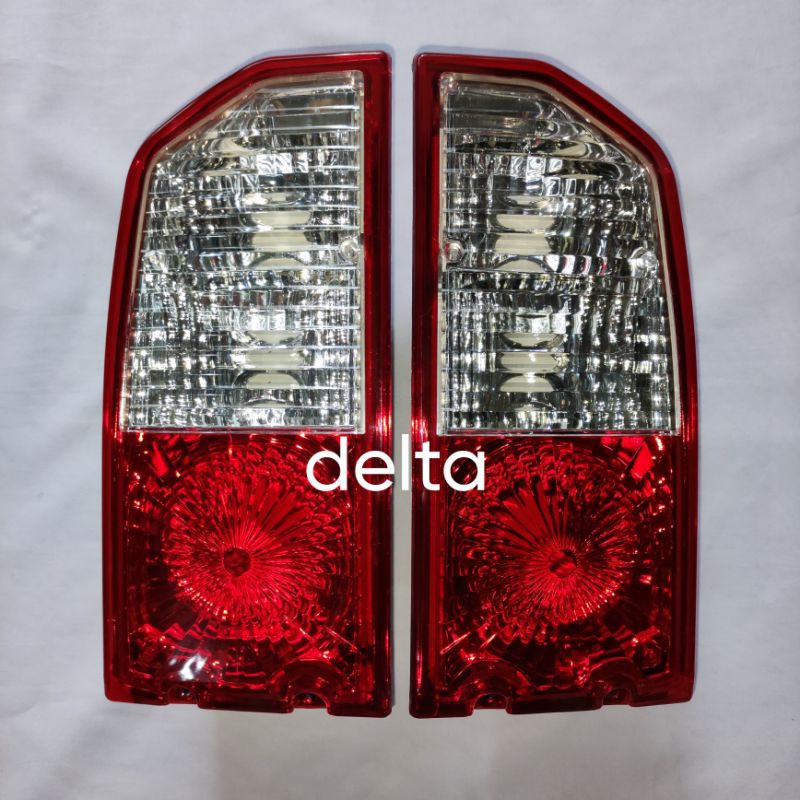 Lampu Stop Suzuki Vitara, Sidekick, Escudo Putih-merah (2pcs) 1992-1997