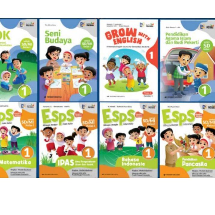 Serbuuuu.. Erlangga kurikulum merdeka kelas 1