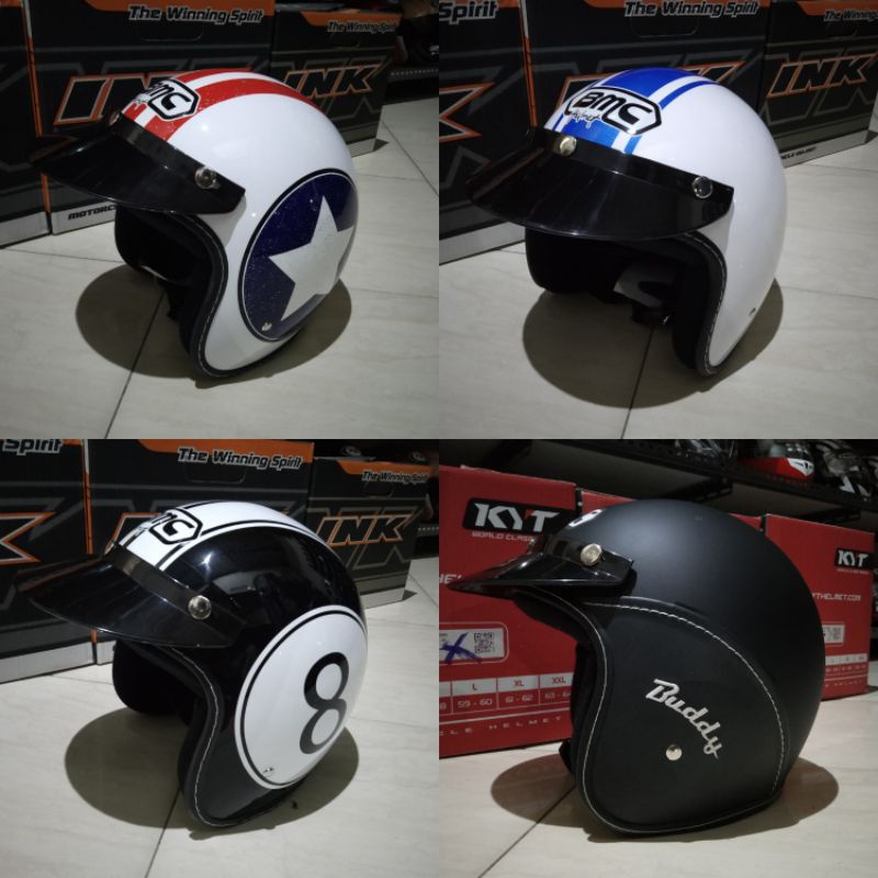 COD COD Helm Bogo Retro Classic Bmc Buddy