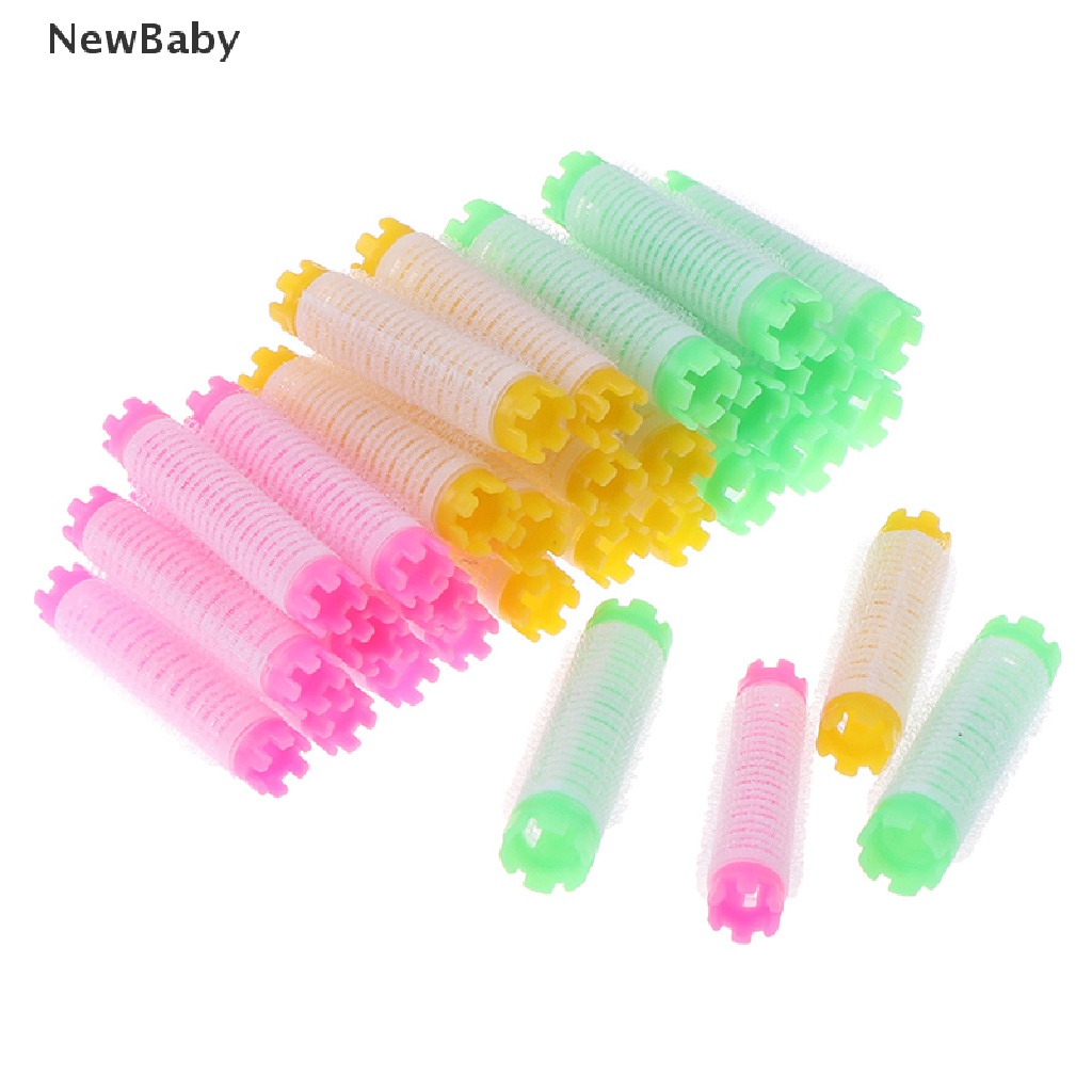 Newbaby 10pcsset Roller Pengeriting Rambut Poni Depan Untuk Wanita