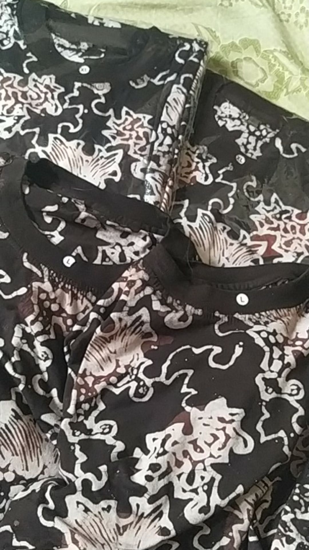 Kaos Batik Cap Lengan Panjang Kaos Batik Pekalongan Kaos Batik Keren