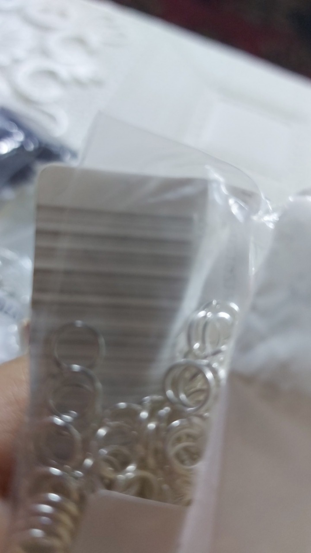 Gs 100pcs Ring Konektor Perhiasan Ukuran 4 / 5 / 6 / 7 / 8mm