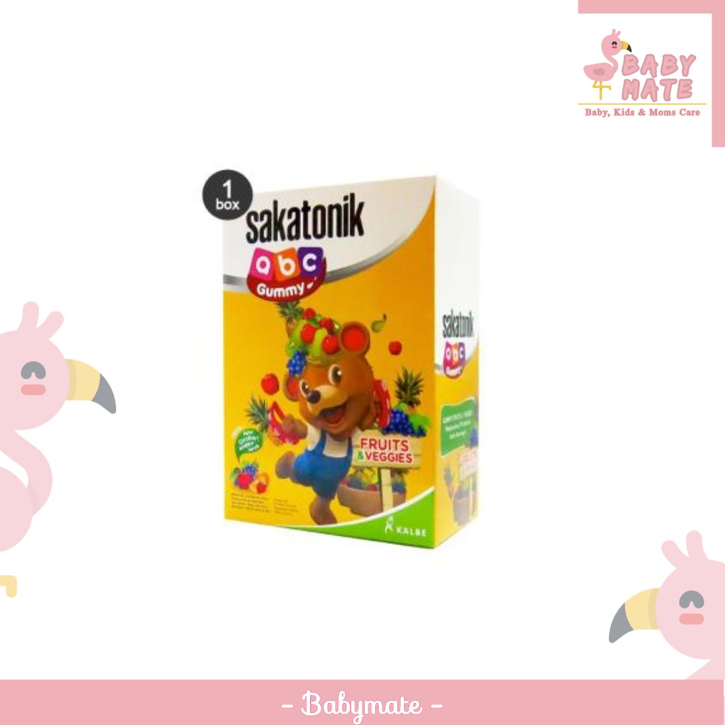 

Sakatonik ABC Gummy Fruit & Veggie 1 Box 5 Sachet