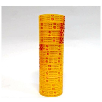 (Slop) SOLASI BENING NACHI TAPE Yellow 12 mm x 25 yard (12 Pcs) KECIL MINI