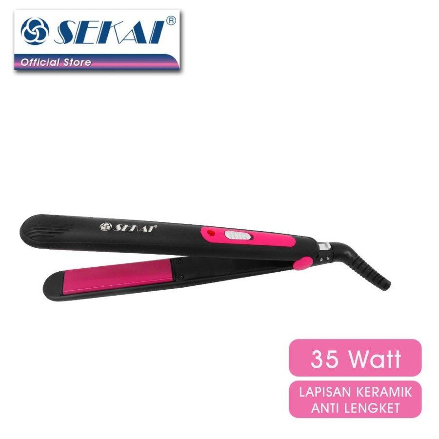 Sekai Catok Rambut Black-PInk HS 261