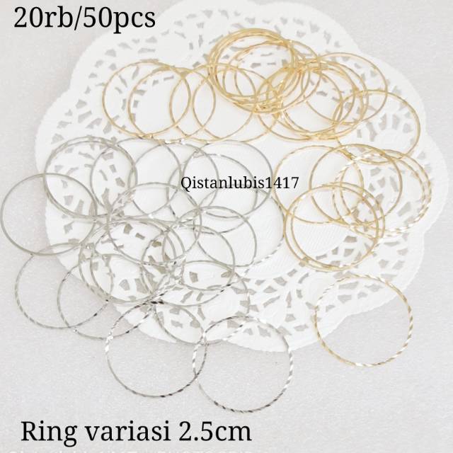 Ring variasi 2.5cm