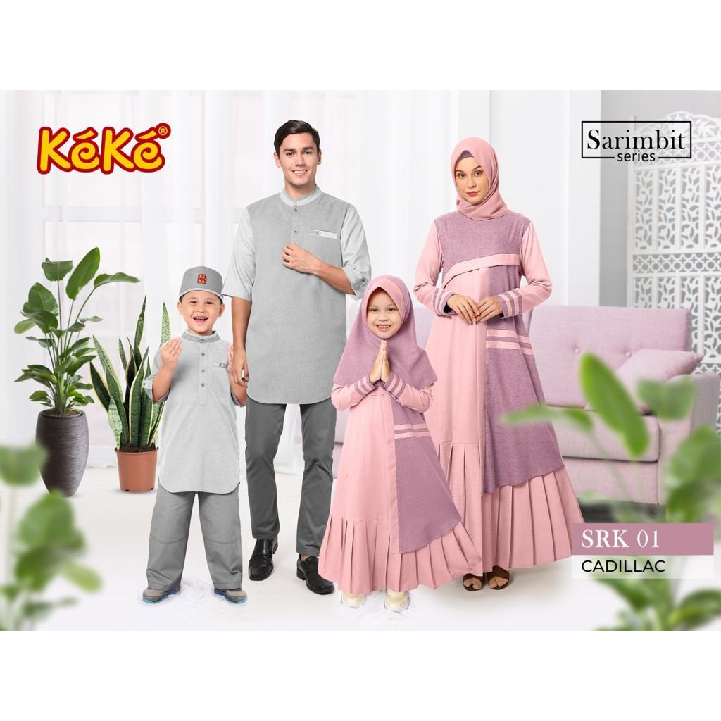 Sarimbit Keke SRK 01 | Sarimbit Keluarga Keke SRK 01 | Sarimbit Keke Couple Keluarga | Keke Busana