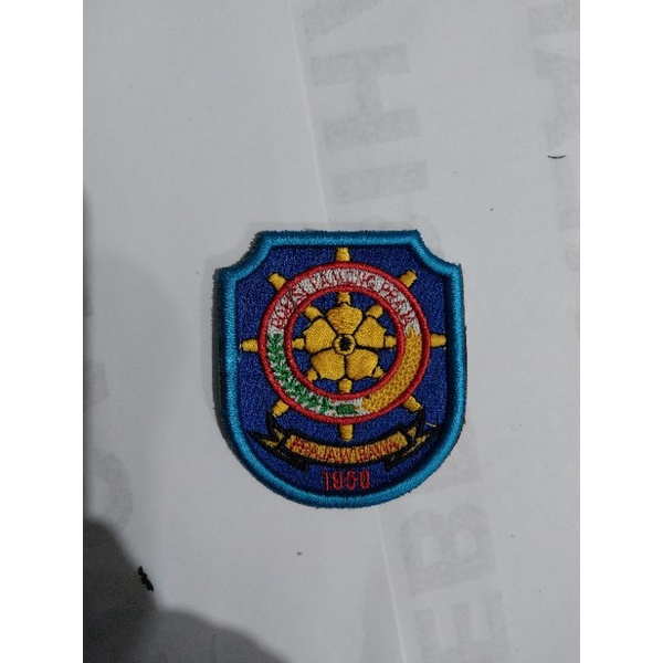 logo satpol pp pol pp bordir timbul