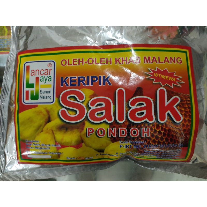 

KERIPIK SALAK PONDOH UENAK PUOL