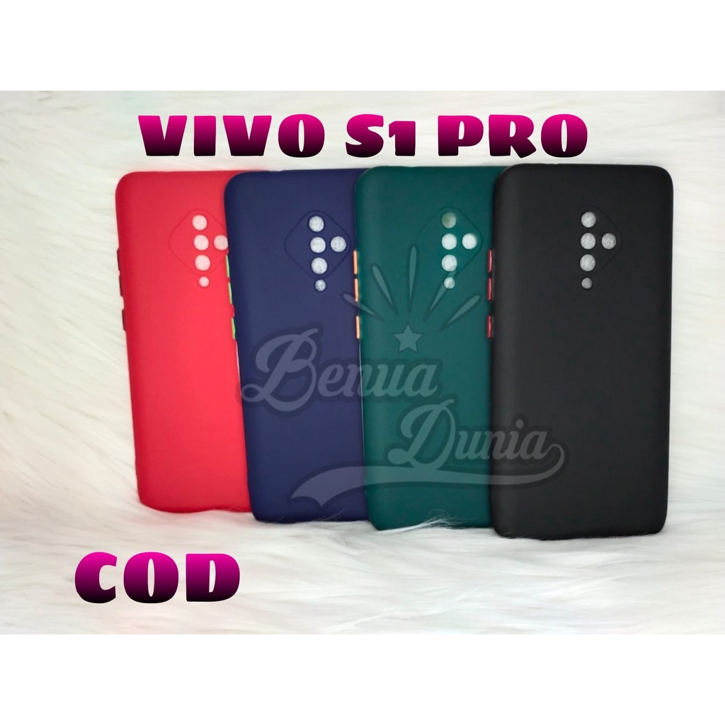 CASE MACARON PROTECTION KAMERA VIVO S1 -VIVO S1 PRO -VIVO V17 PRO // SOFTCASE MACARON - BD