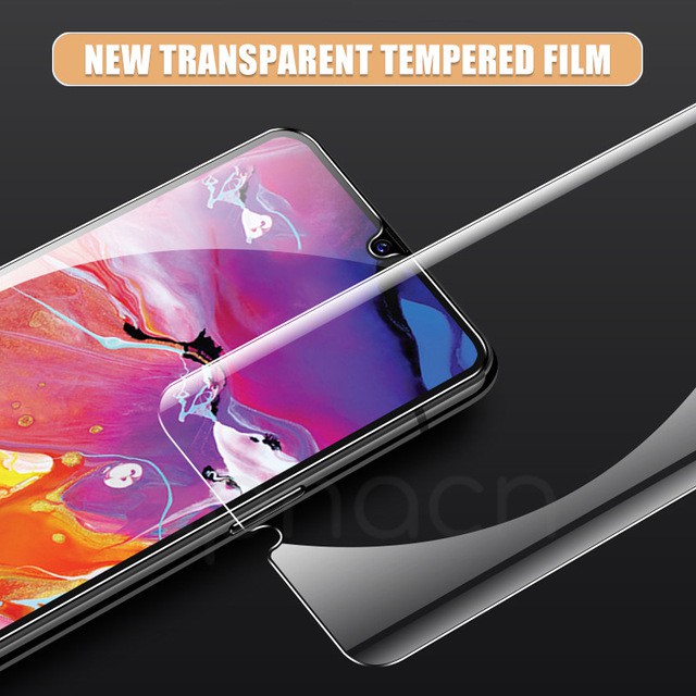 Paket Tempered Glass Layar Clear Dan Tempered Glass Camera Lens Samsung A70