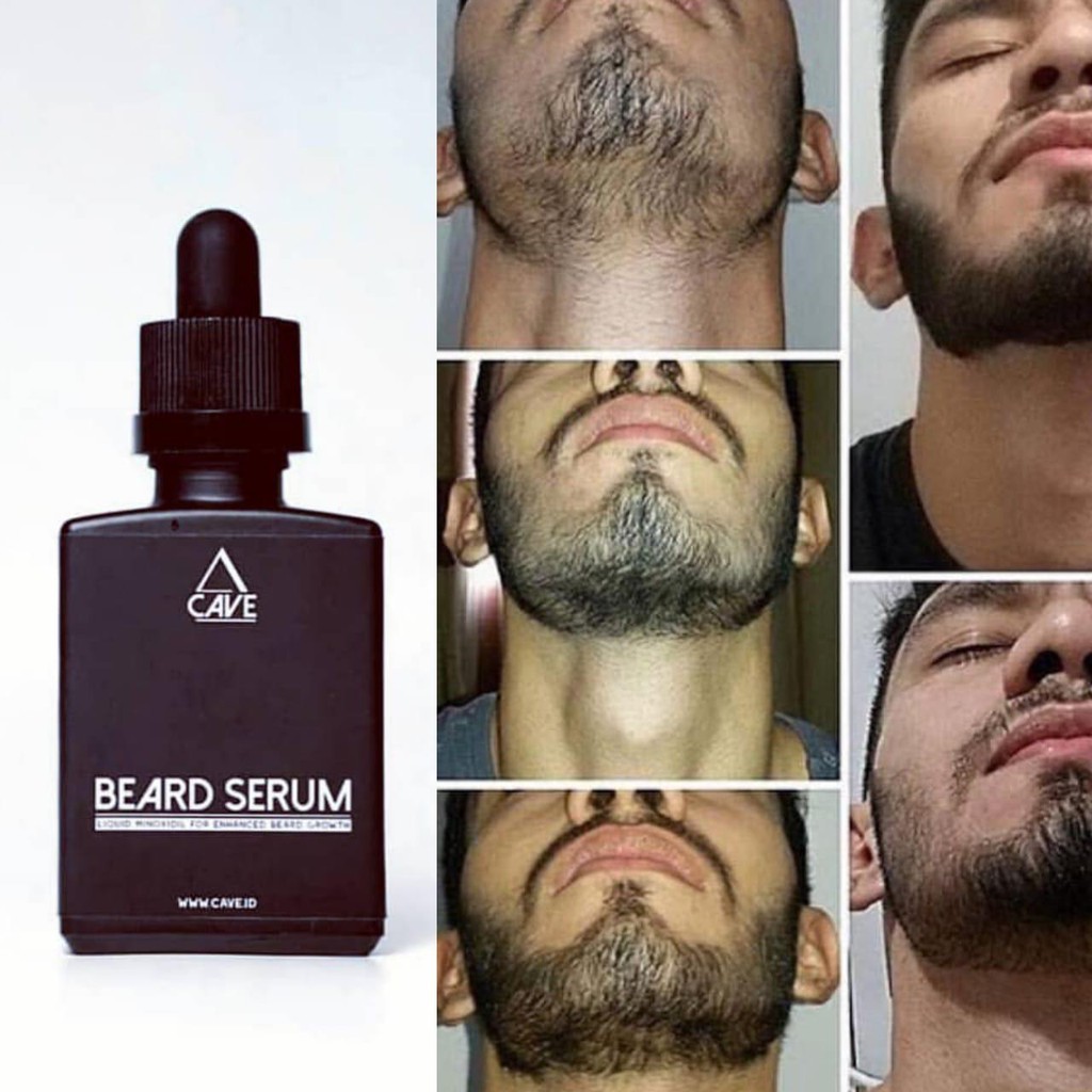 Beard Serum Cave Original Penumbuh Alis Kumis Jambang Jenggot Rambut CAVE BEARD SERUM GROOMING
