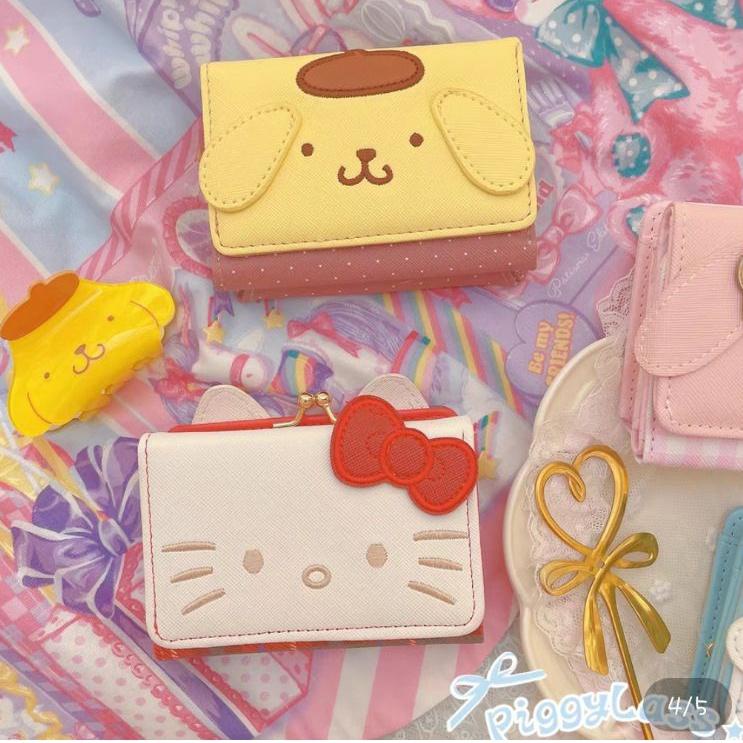 Garansi Terpercaya Dompet Lipat Melody Hello Kitty