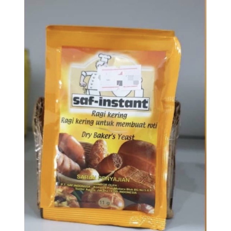 

SAF INSTANT SACHET 11 GR RAGI INSTAN YEAST INSTAN