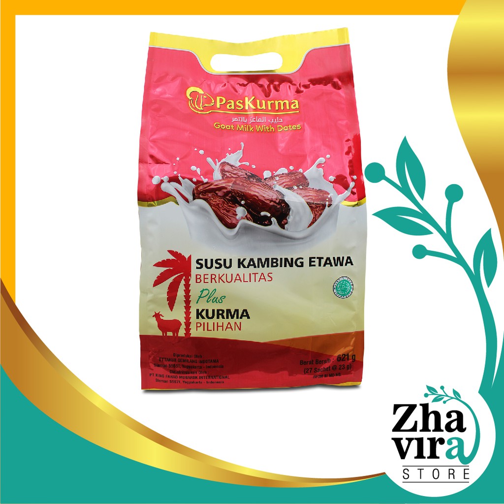 

SUSU KAMBING ETAWA PLUS KURMA Sachet AMPUH Atasi Darah Tinggi