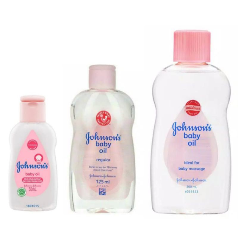 JOHNSON Baby Oil 50ml/125ml/200ml