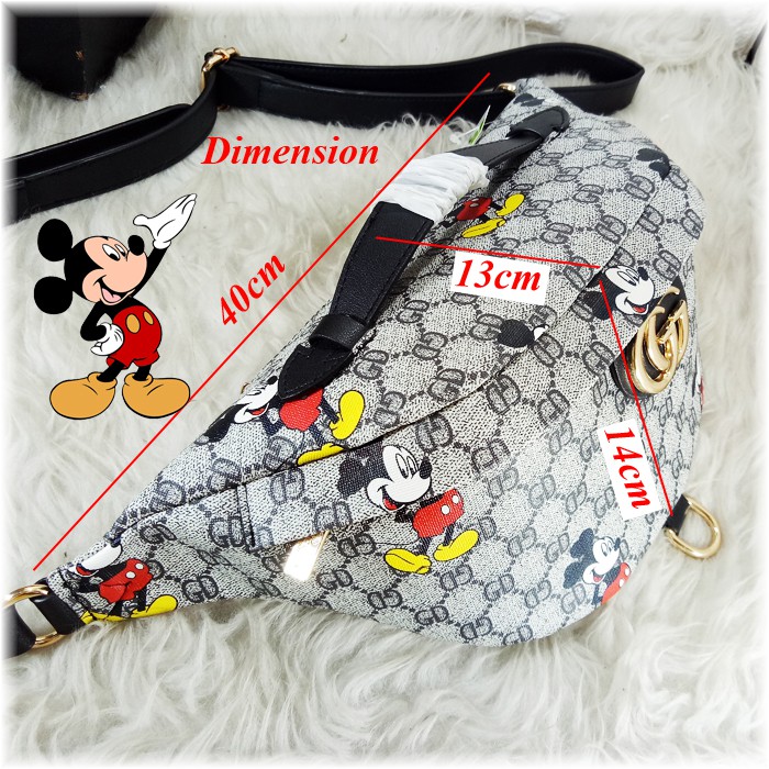 Tas Slempang Syahnaz Mickey Mouse