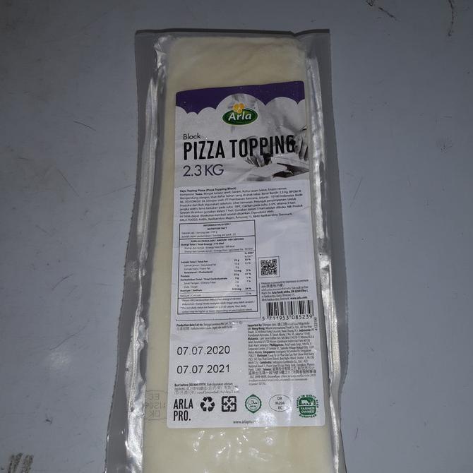 

BISA BAYAR DITEMPAT KEJU MOZARELLA ARLA TOPPING 2.3Kg