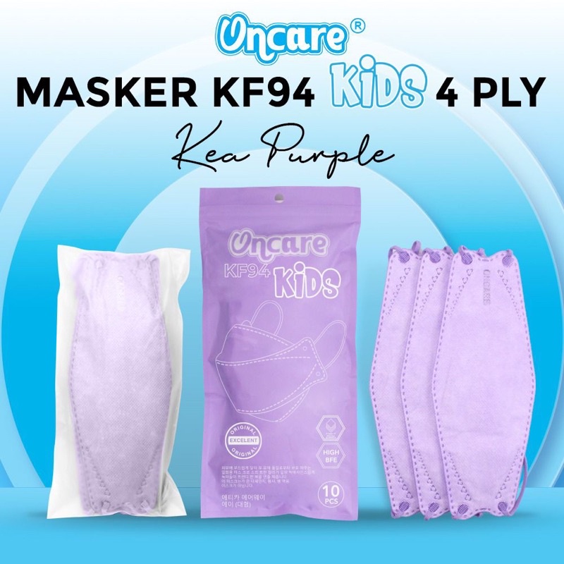 masker anak kf94 4ply Oncare korea isi 10pcs masker kids