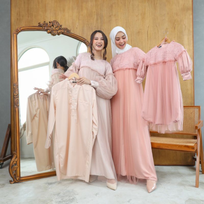 Rayaku Dress by edelwish.wardrobe | Baju Lebaran | Gamis Tulle