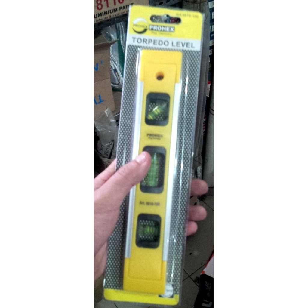 

Waterpas Prohex 9" Torpedo Level Penggaris Timbang Listrik In 4610100 Sin-Ter51 Kualitas Baik