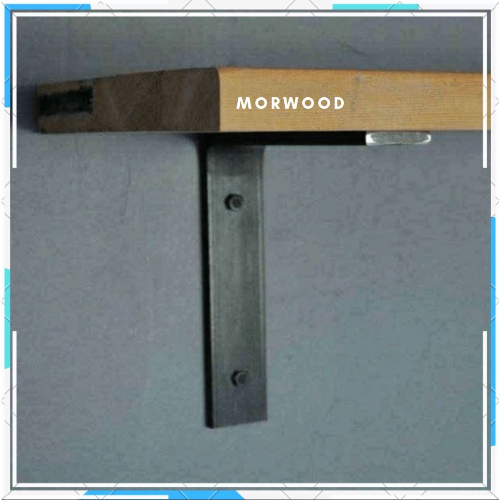 Besi Siku ambalan dinding | siku L ambalan material besi super kuat