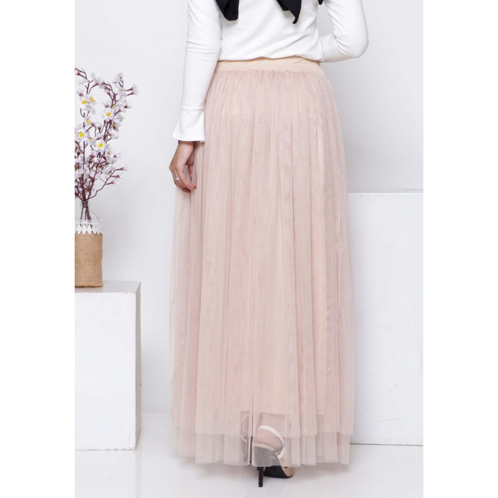 5512 pearl long skirt ( ramadan edition )