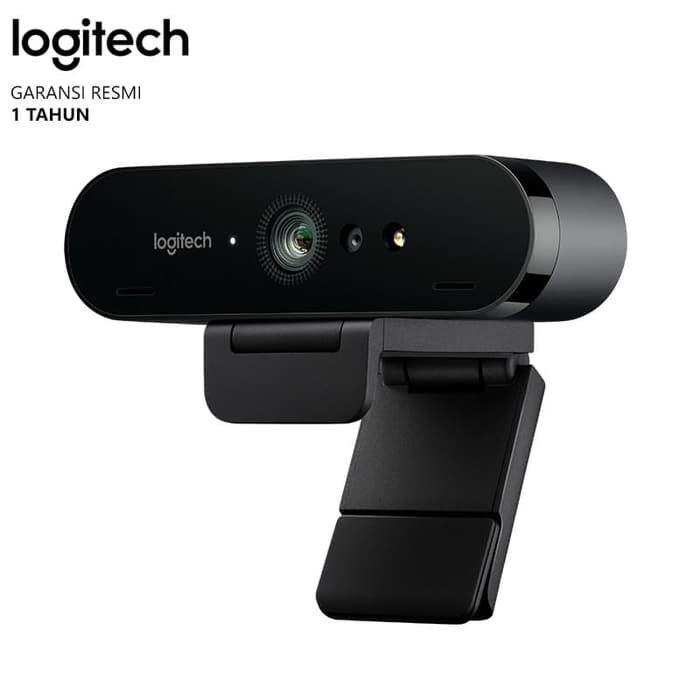 Logitech Brio Ultra HD Pro Webcam 4K - Kamera Web Profesional Hitam