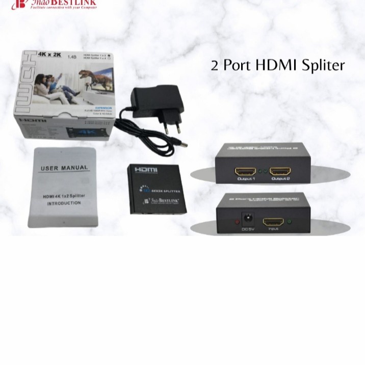 HDTV SPLITER 2 PORT (1 INPUT 2 OUTPUT)