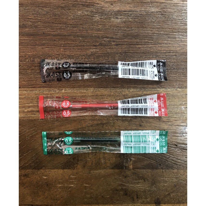 

TERBARU REFILL ZEBRA SARASA 3S/4S JK-0.5