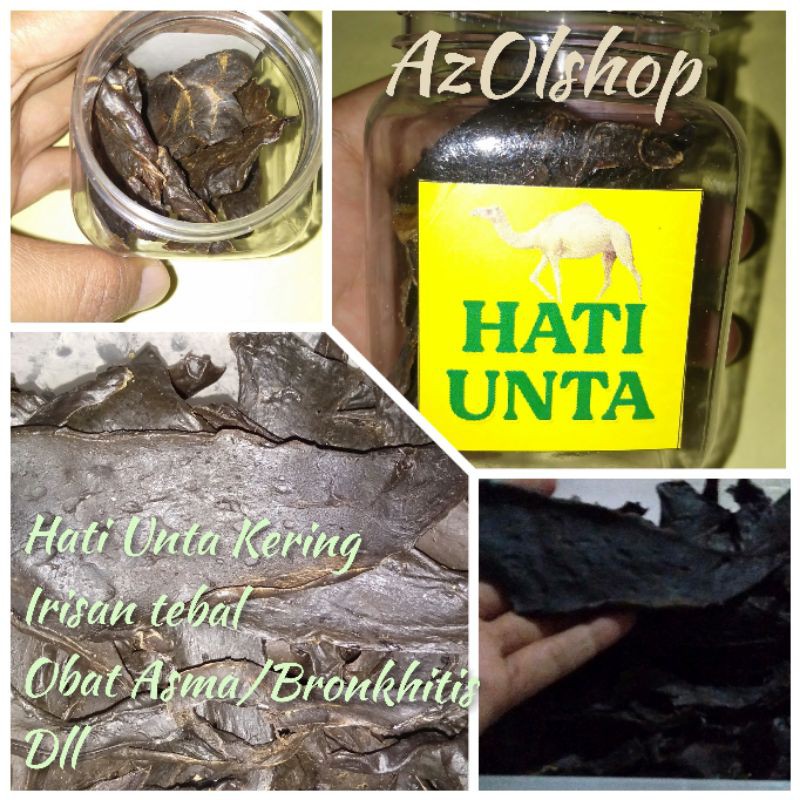 

Hati Unta Kering 100gr/250gr/500gr/BEST SELLER/ORIGINAL