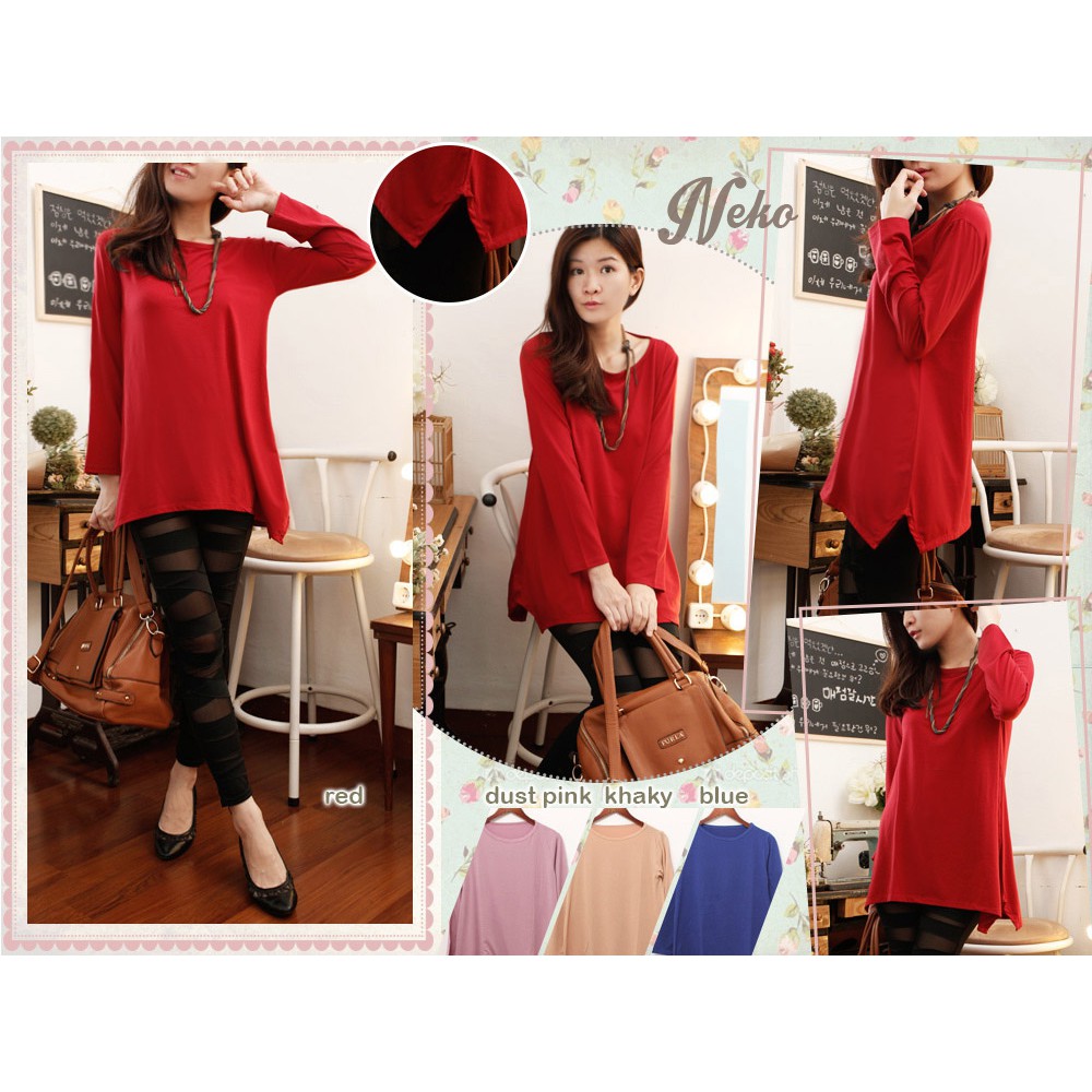 NK062 ASYMETRIC BLOUSE