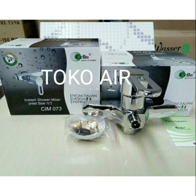 Instant mixer shower Cello CIM 073/ Kran mixer sistem langsung CIM 073