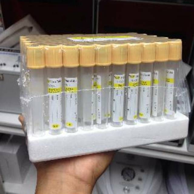 100pcs promo centrifuge Tabung prp gel clot activator gp tube edta plasma pengencer darah