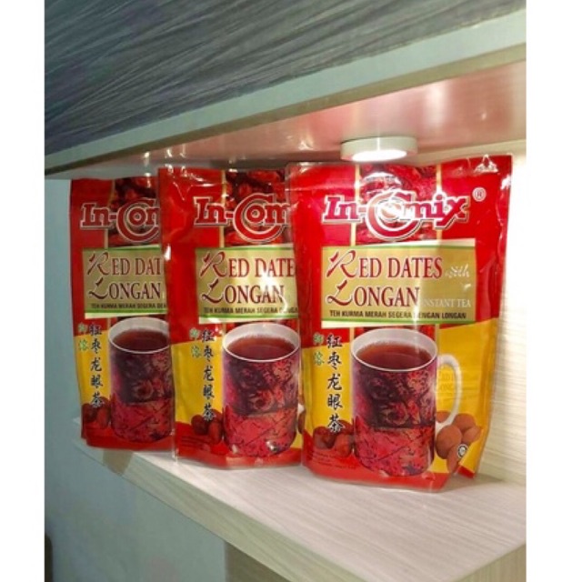 Jual InComix Red Dates with Longan Instant Tea Malaysia / Teh Kurma ...