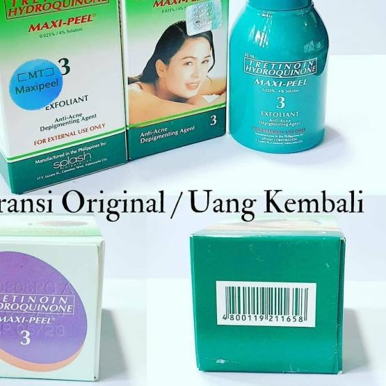 ♙ Toner MAXIPEEL MAXI-PEEL Garansi Original 100% - PKW Pink Beauti ➯