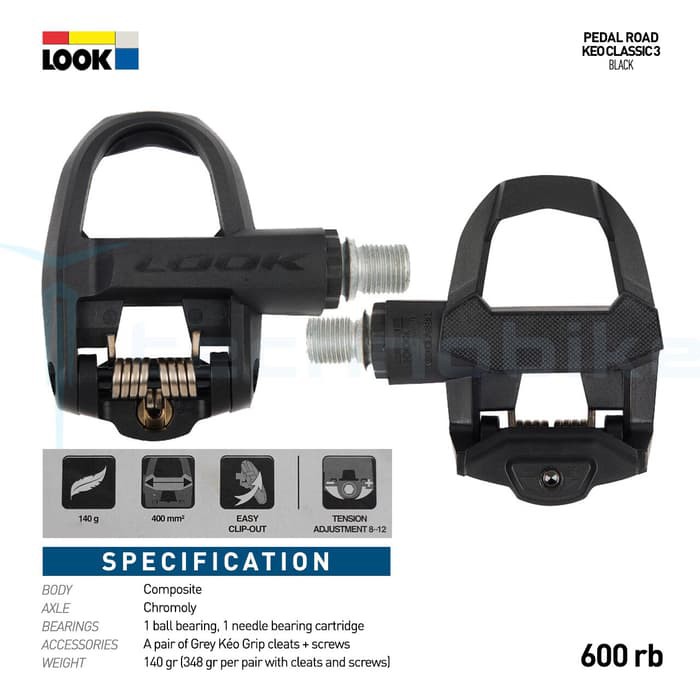 look clip in pedals
